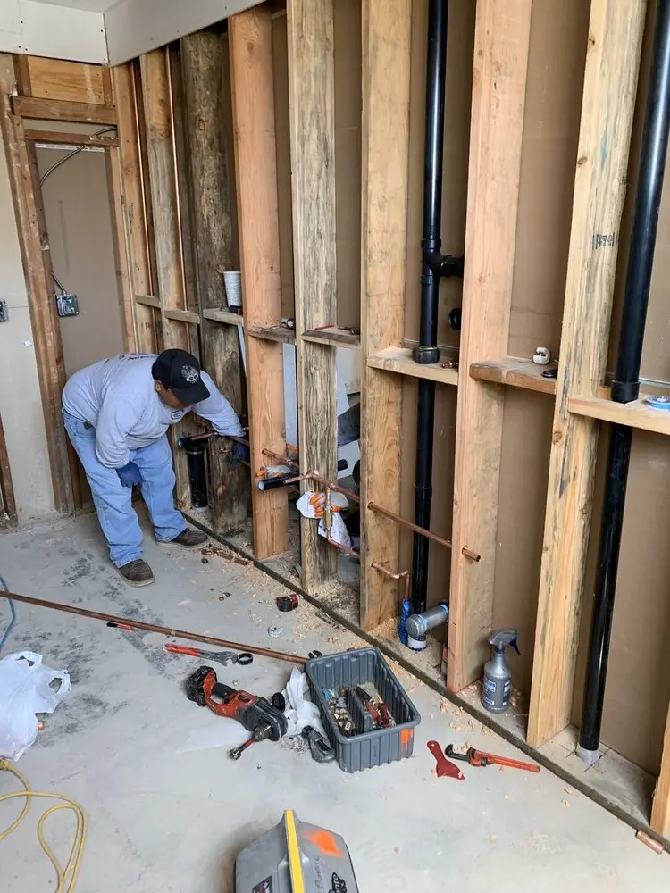Commercial rough-in plumbing for Commercial Plumbing in Laurel Canyon